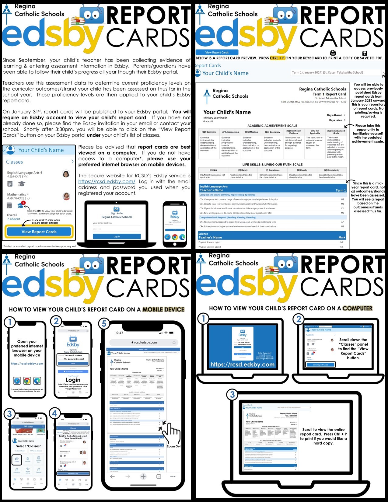 Edsby Report Card